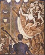 Georges Seurat Le Chahut painting